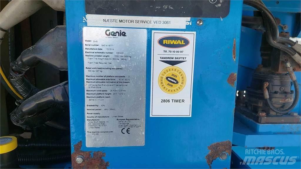 Genie S45 Podnośniki teleskopowe