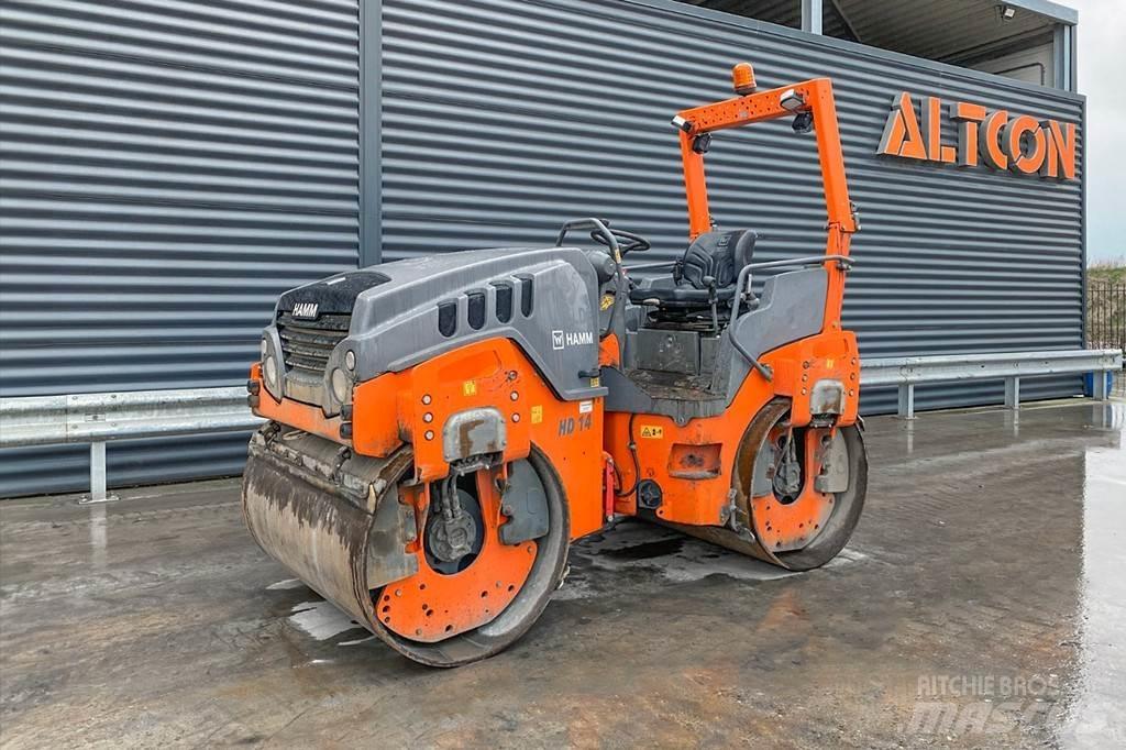 Hamm HD 14 VV Walce dwubębnowe