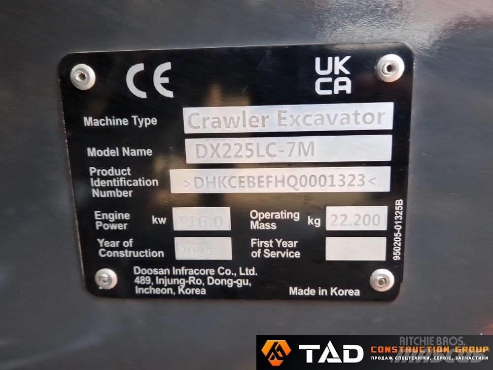 Develon DX 225 LC-7M Koparki gąsienicowe