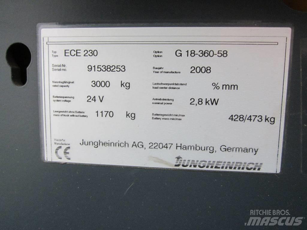 Jungheinrich ECE230 Wózki elektryczne