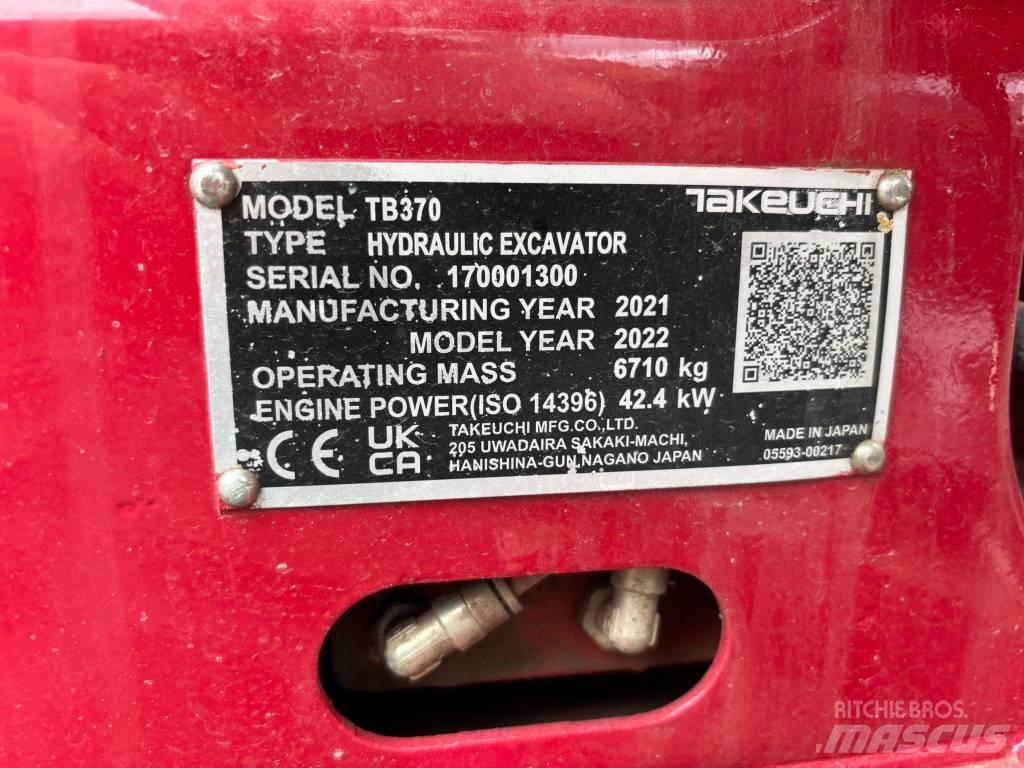 Takeuchi TB 370 Minikoparki