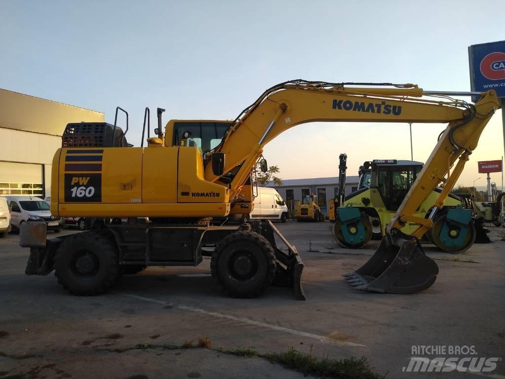 Komatsu pw160-11 Koparki kołowe