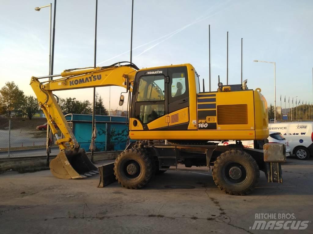 Komatsu pw160-11 Koparki kołowe
