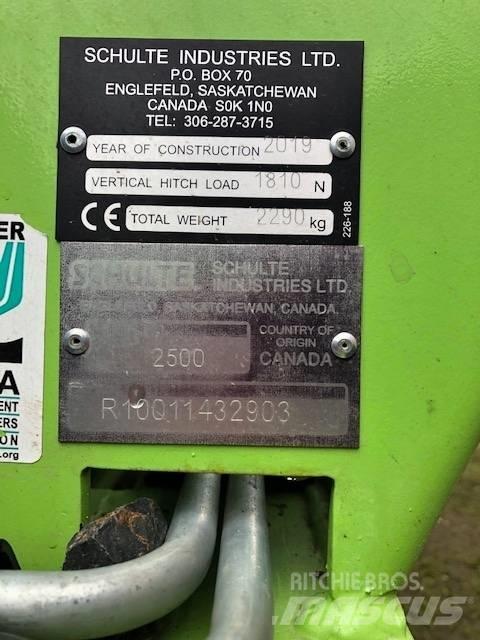 Schulte GIANT 2500 Zbieracze kamieni