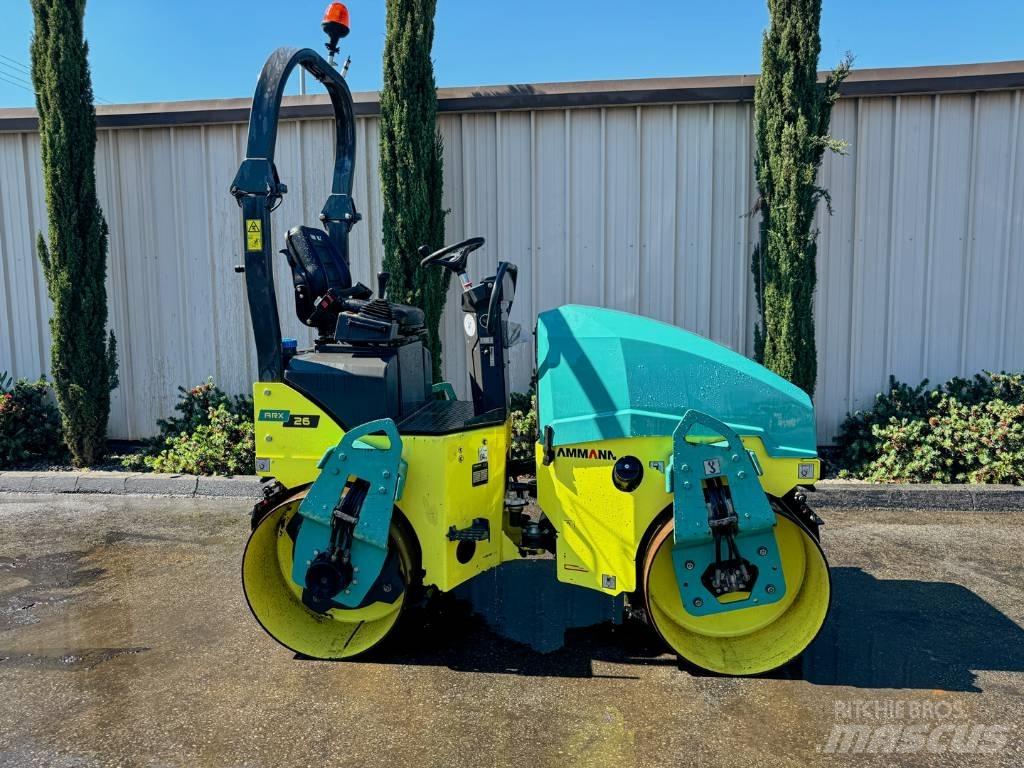Ammann ARX 26 Walce dwubębnowe