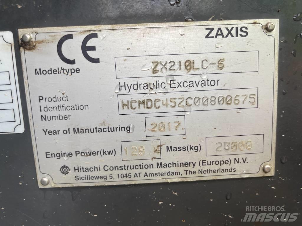 Hitachi ZX 210 LC-6 Koparki gąsienicowe