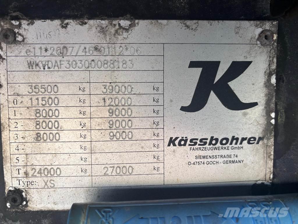 Kässbohrer Maxima Naczepy firanki
