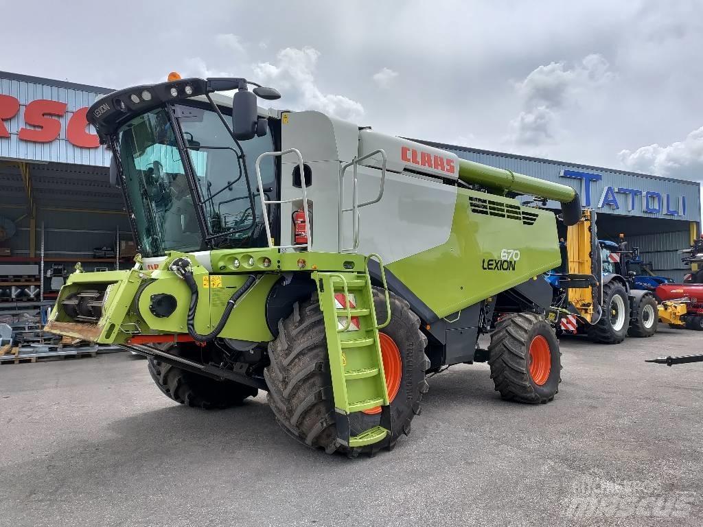 CLAAS Lexion 670 Kombajny zbożowe