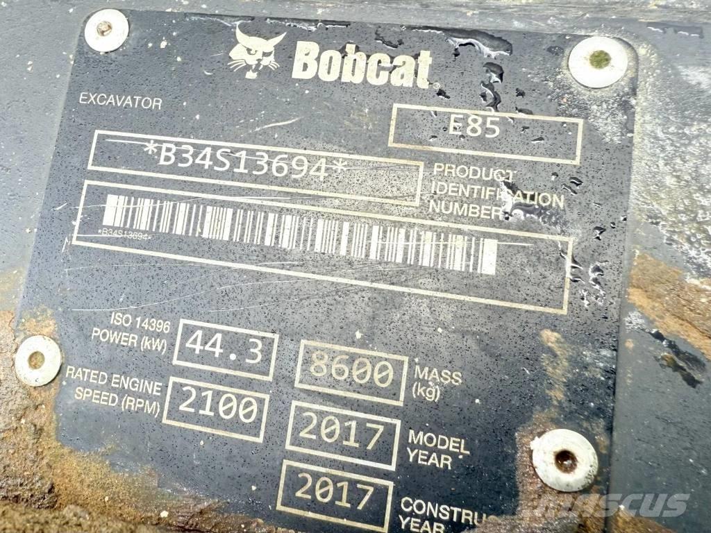 Bobcat E 85 Midikoparki  7t - 12t