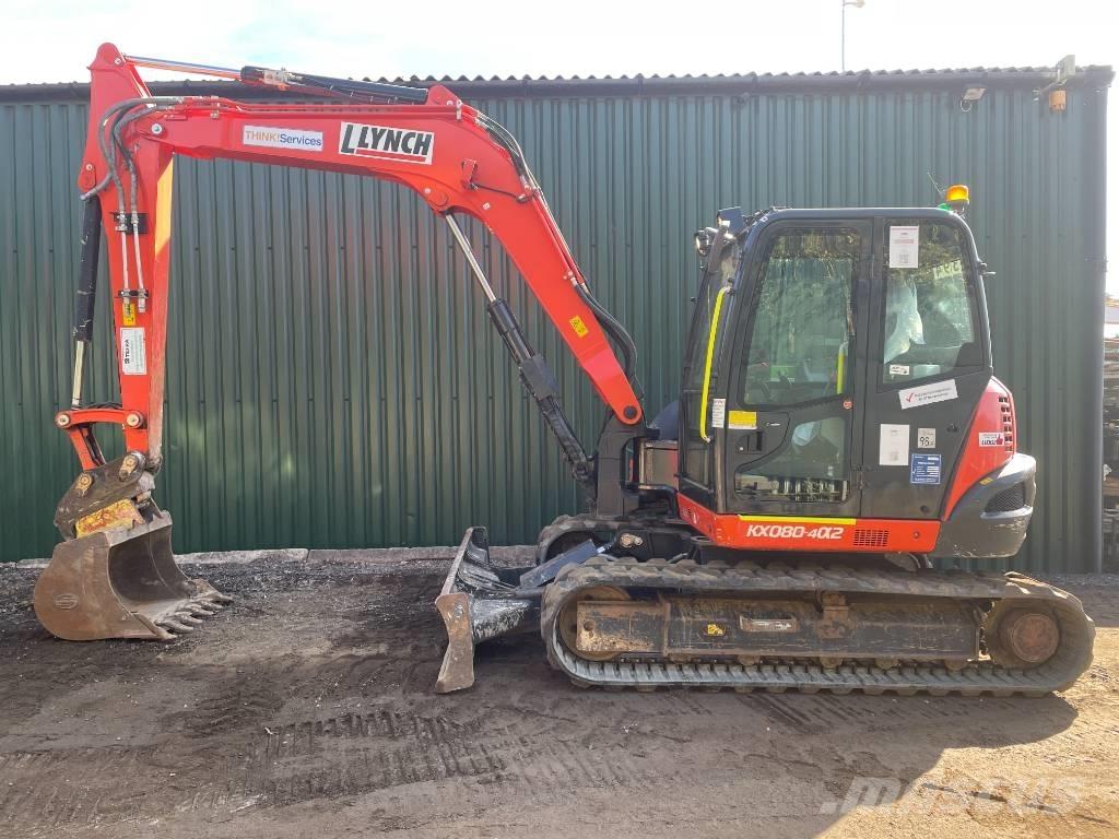 Kubota KX 080-4a2 Midikoparki  7t - 12t