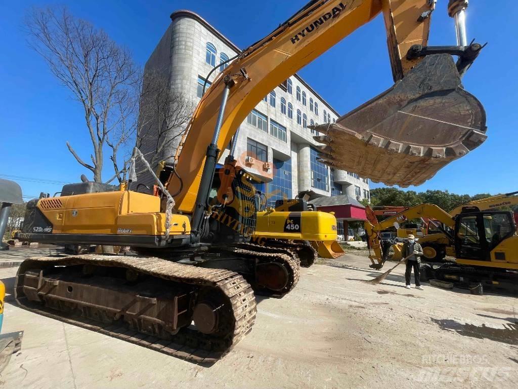 Hyundai Robex 520 VS Koparki gąsienicowe