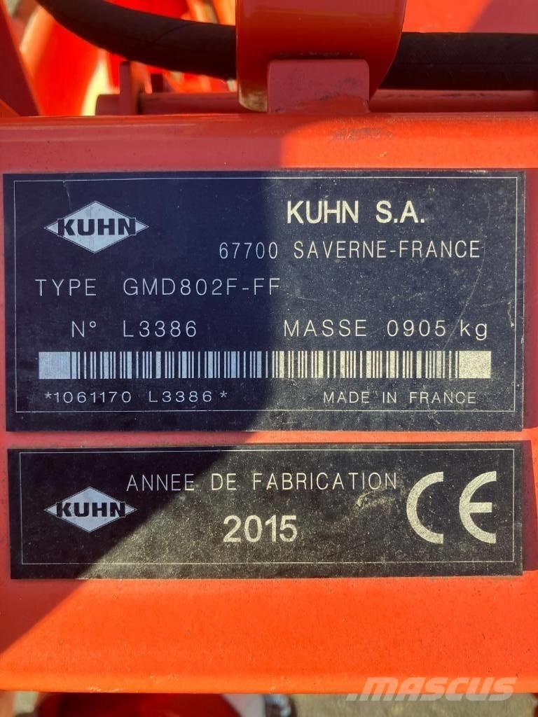 Kuhn GMD 802 F-FF Kosiarki