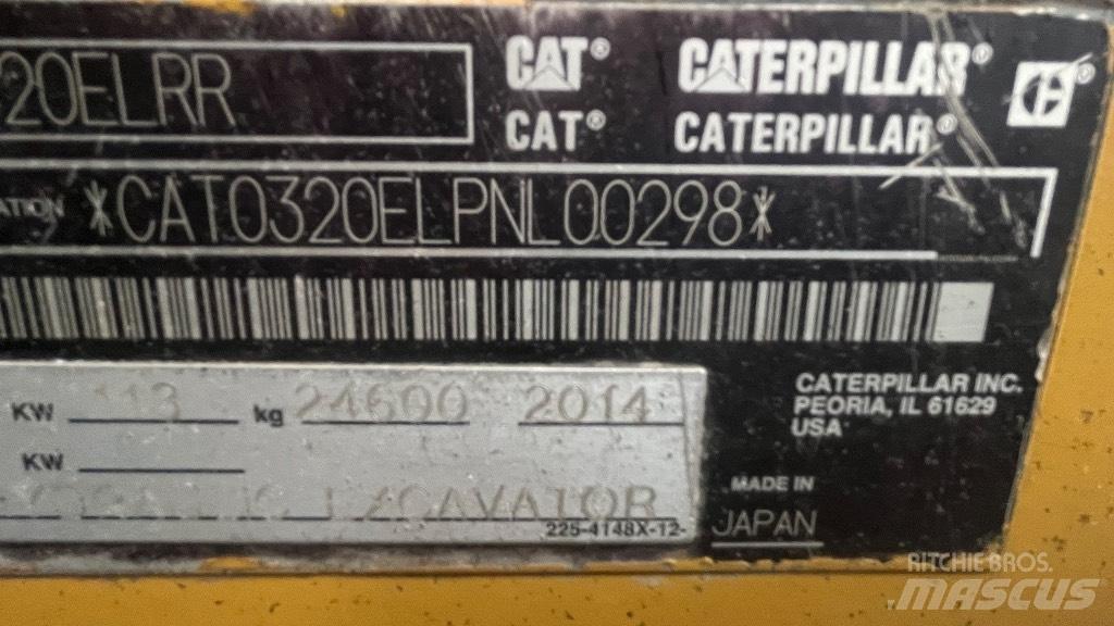 CAT 320 EL Koparki gąsienicowe
