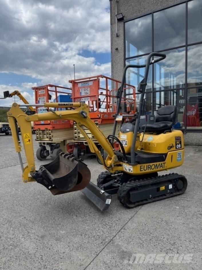 Komatsu PC 09-1 Minikoparki