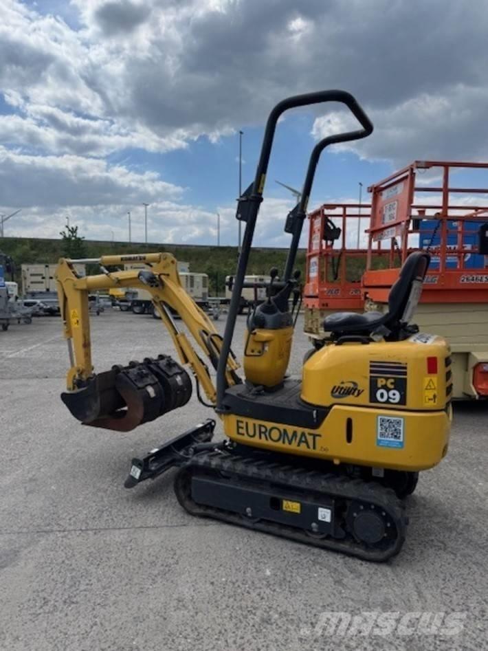 Komatsu PC 09-1 Minikoparki