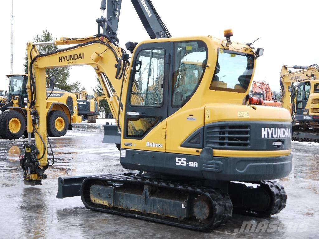 Hyundai R 55-9A Minikoparki