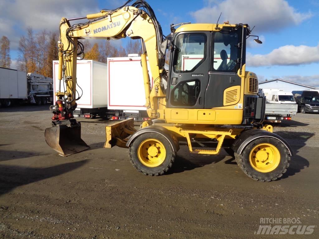 Komatsu PW 98 MR-6 Koparki kołowe