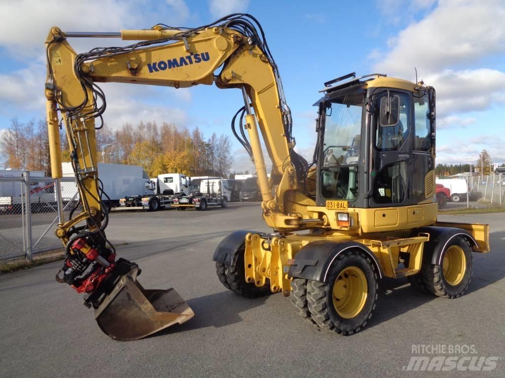 Komatsu PW 98 MR-6 Koparki kołowe