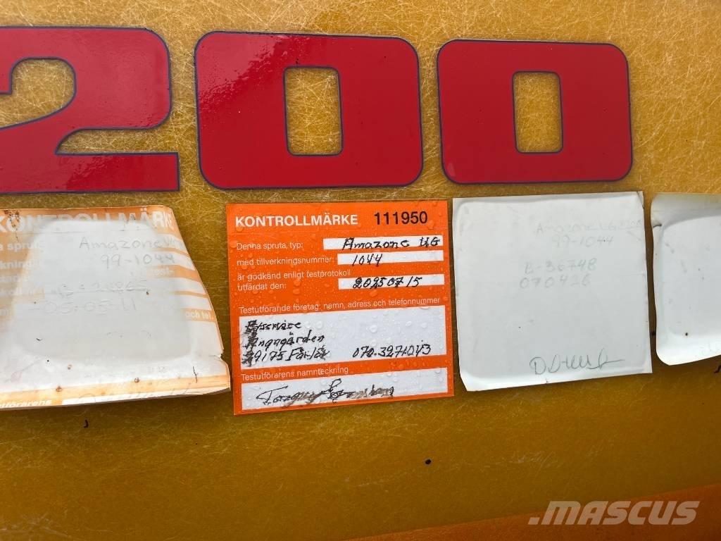 Amazone UG 2200 Opryskiwacze zaczepiane