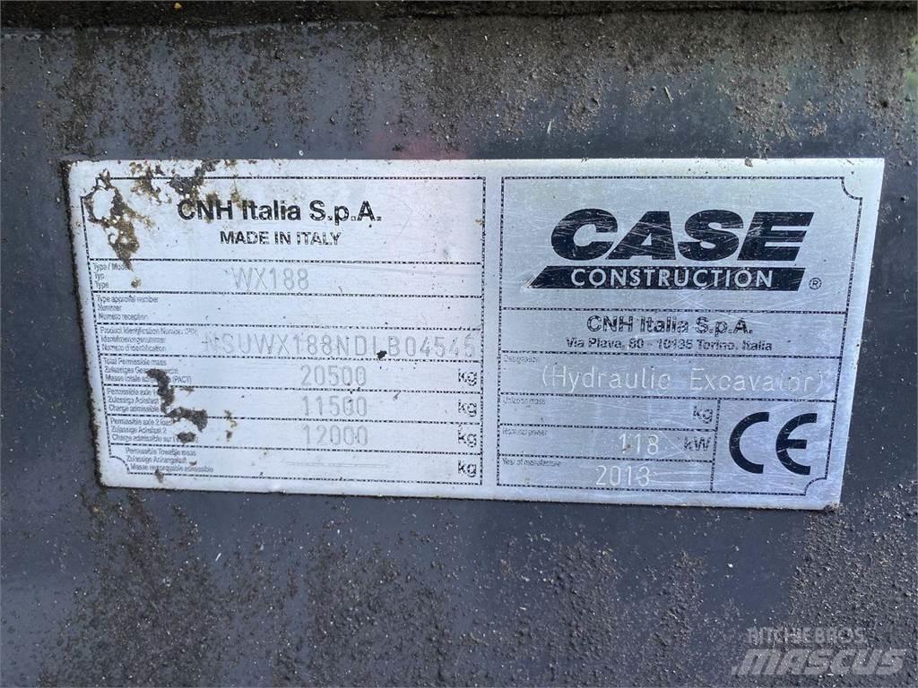 CASE WX188 Koparki kołowe