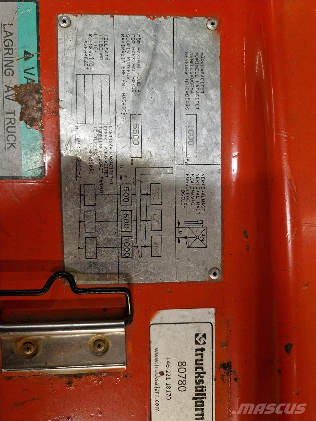 Toyota FBESF15 Wózki elektryczne