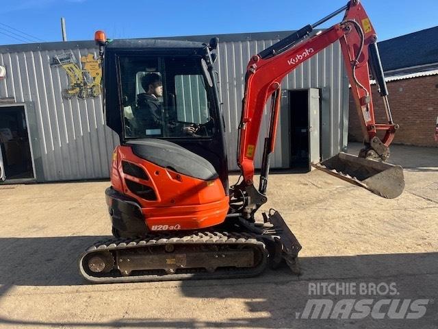 Kubota U 20-3 Minikoparki