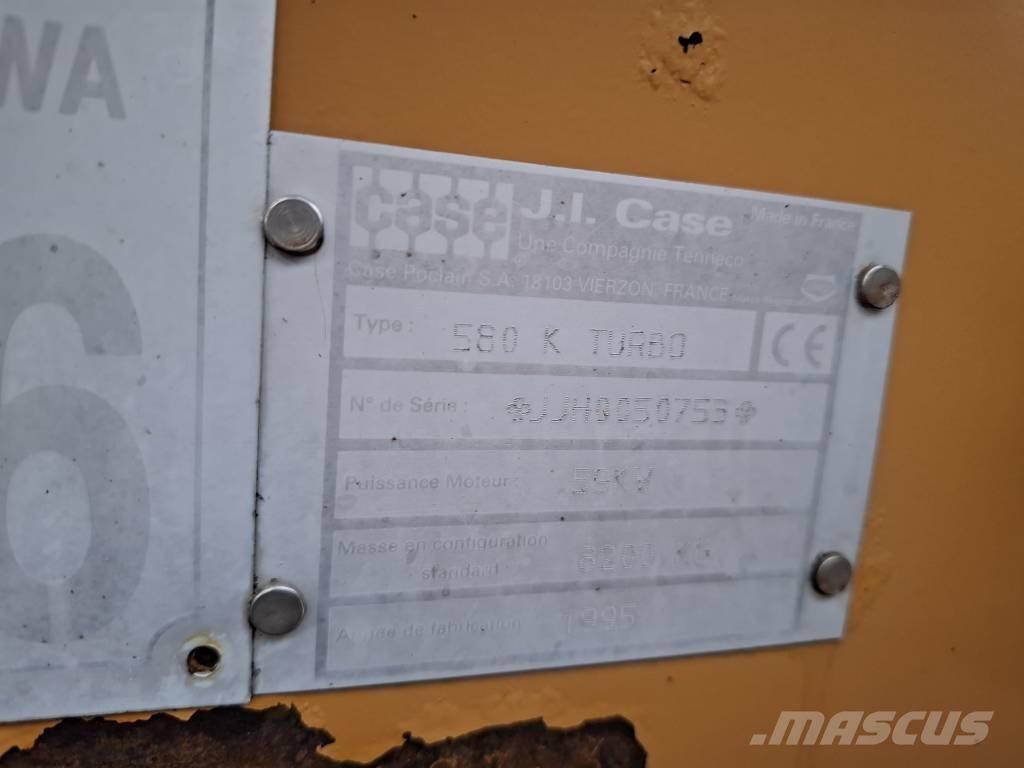 CASE 580 K Turbo Koparko-ładowarki
