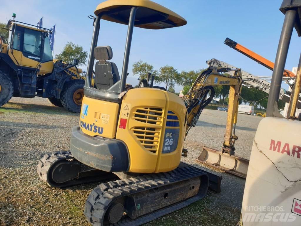 Komatsu PC26MR-3 Minikoparki