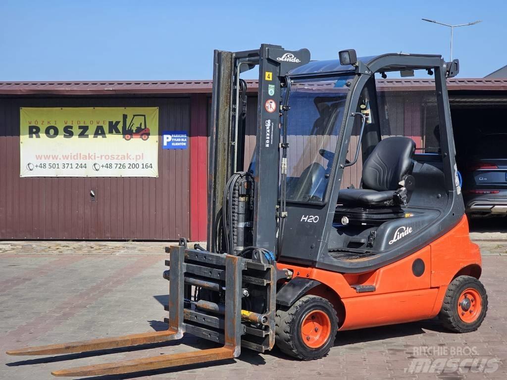 Linde H20T-03 Wózki LPG
