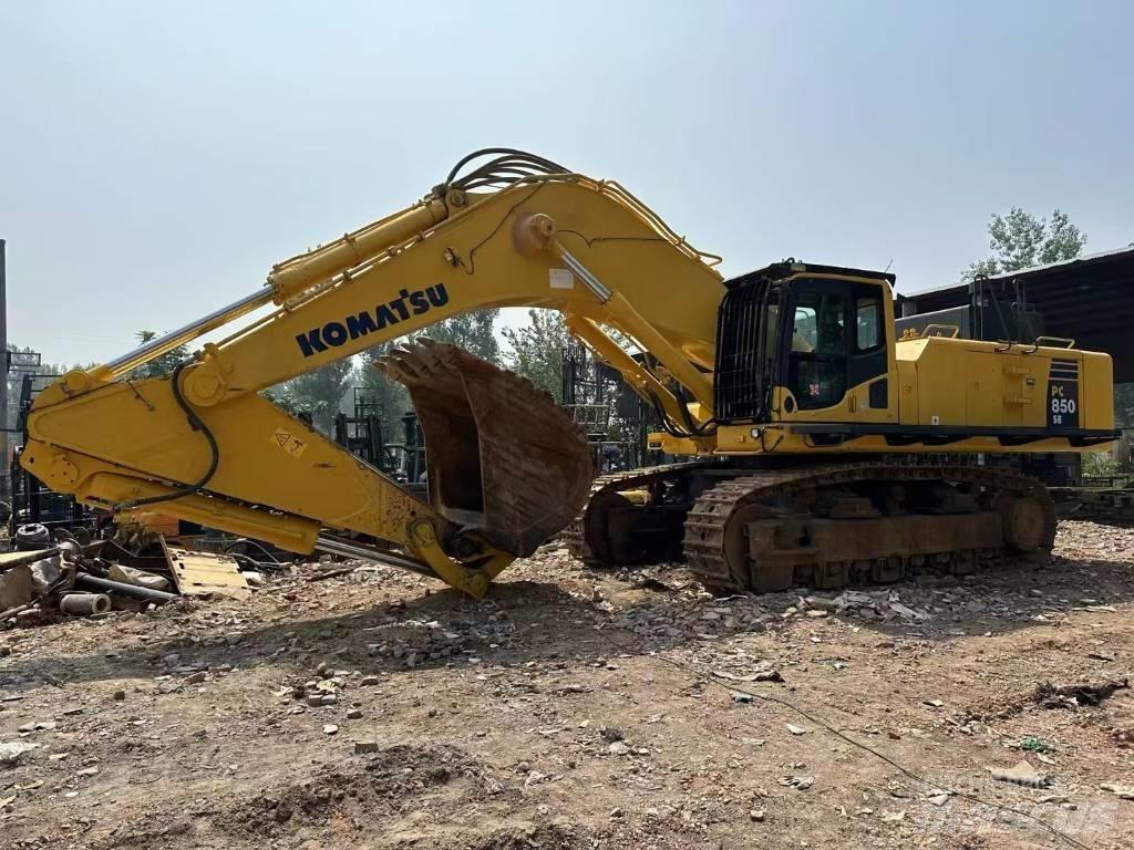 Komatsu PC 850SE Koparki pływające - amfibie
