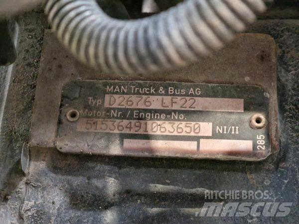 MAN D2676 LF22 Silniki