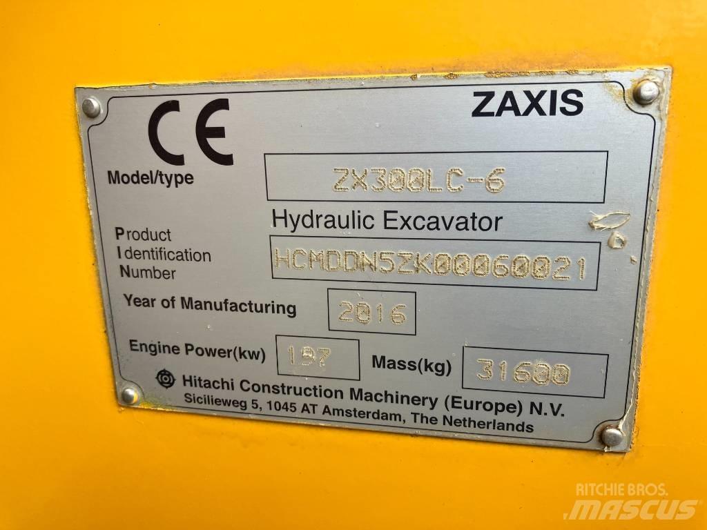 Hitachi ZX300 LC-6 Koparki gąsienicowe
