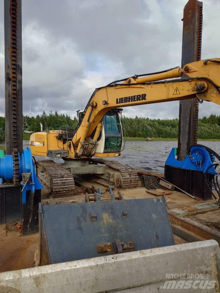 Liebherr R 317 Koparki gąsienicowe