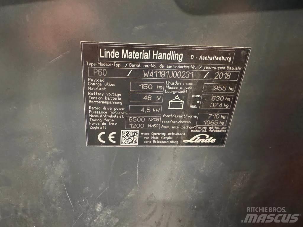Linde P 60 Magazynowanie - Inne
