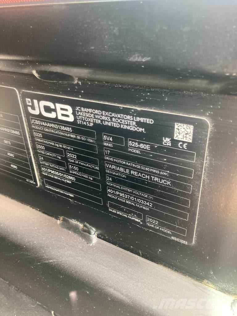 JCB 525-60 E Ładowarki teleskopowe