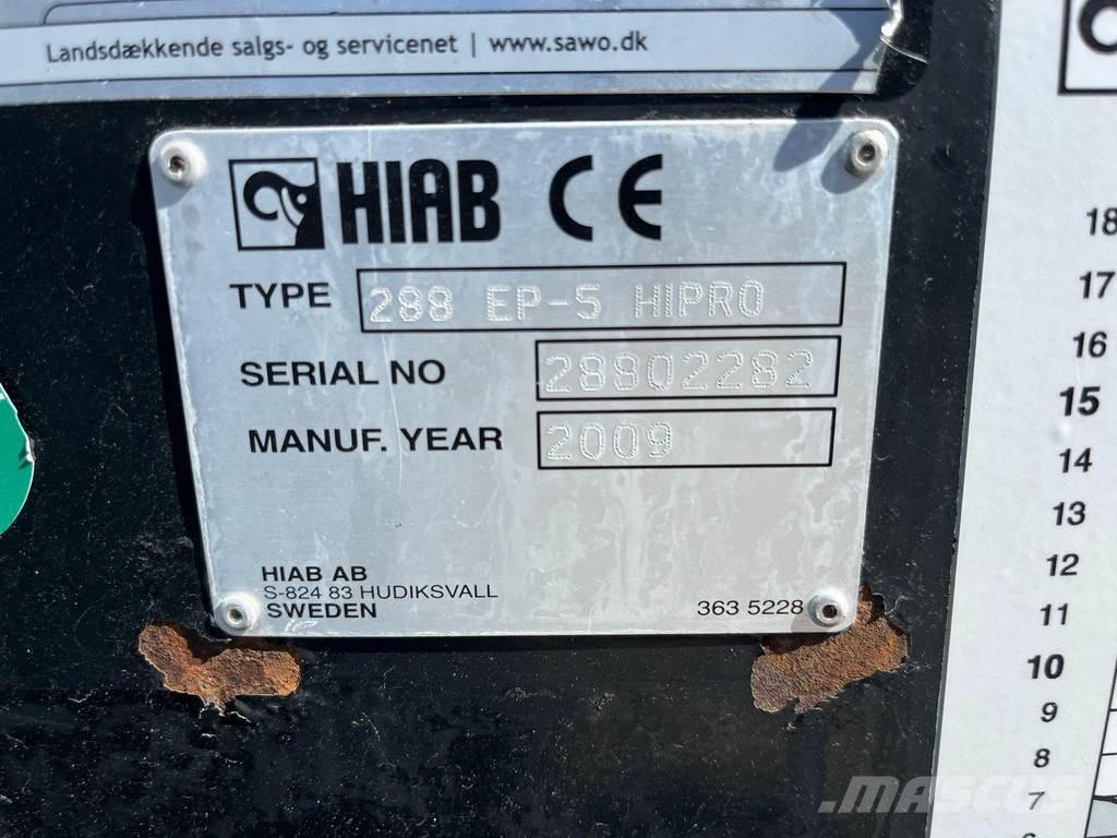 Hiab 288EP-5 HIPRO Żurawie