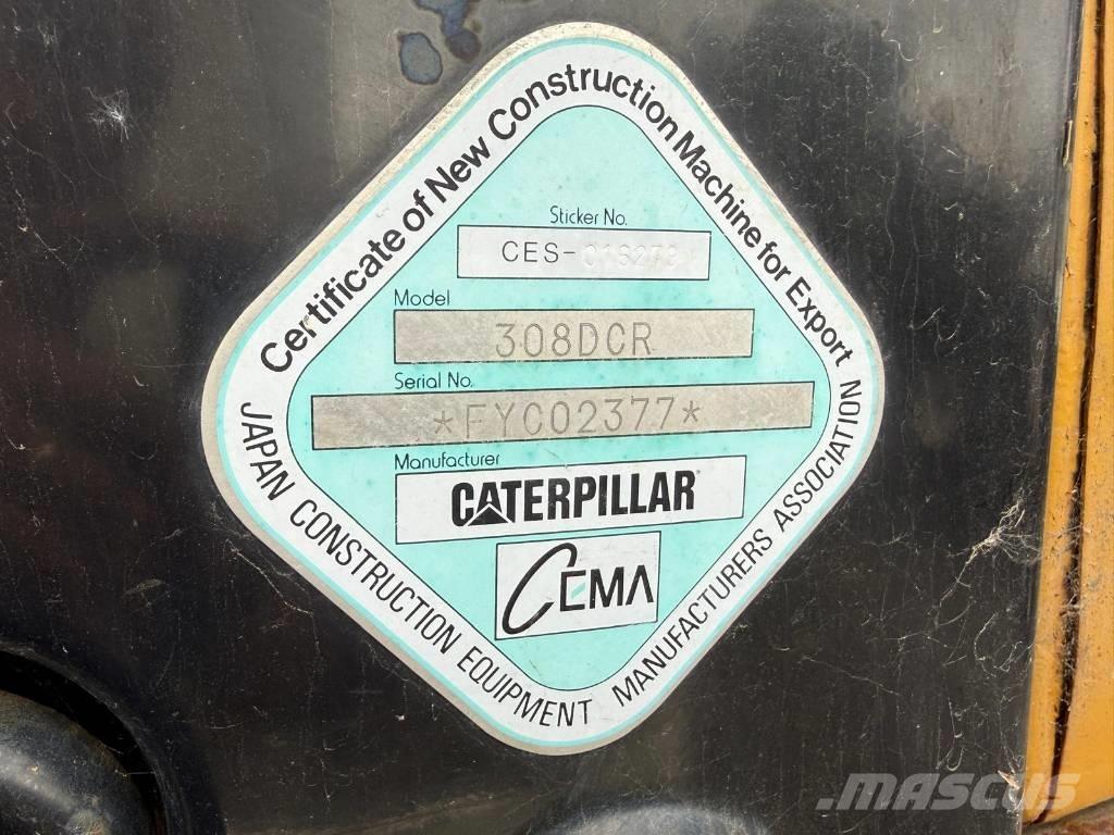 CAT 308 D CR Koparki gąsienicowe