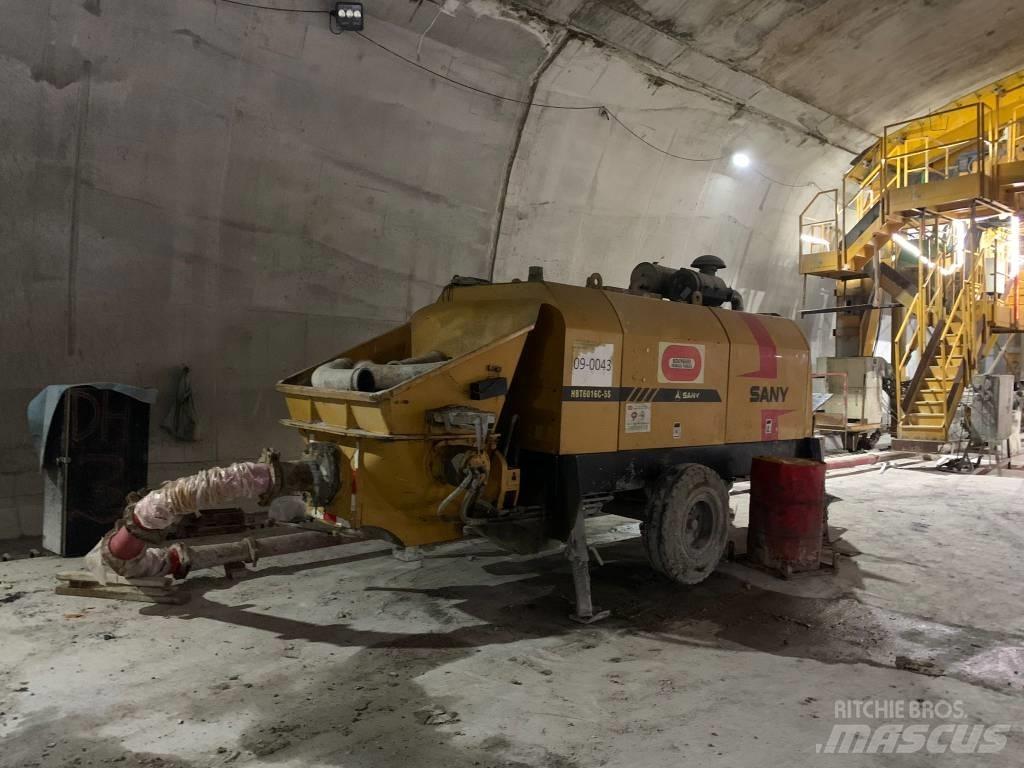 Sany HBT6016C-5S Samojezdne pompy do betonu
