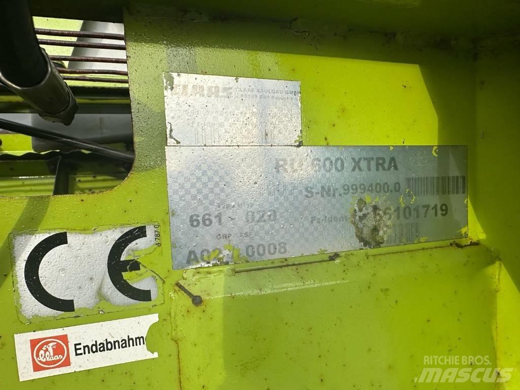 CLAAS RU 600 Xtra Głowice ścinkowe