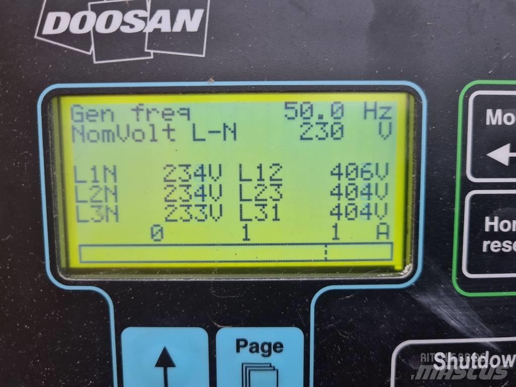 Doosan G 150 Agregaty prądotwórcze Diesla