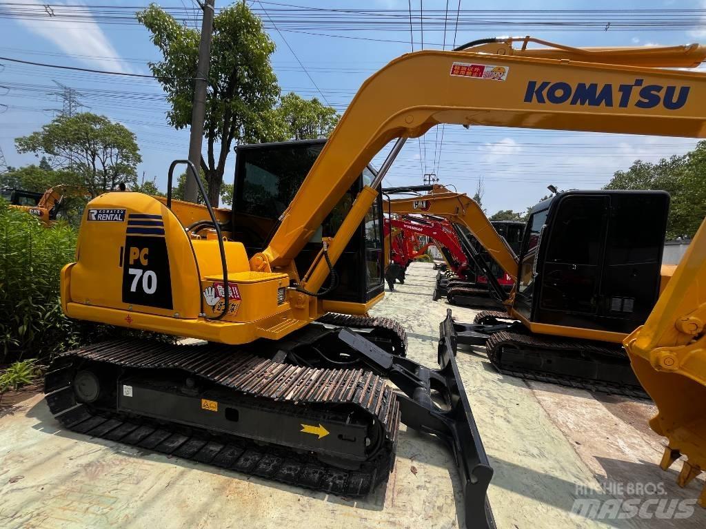 Komatsu PC 70 Midikoparki  7t - 12t