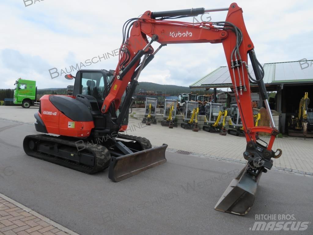 Kubota KX 080-4 Minikoparki