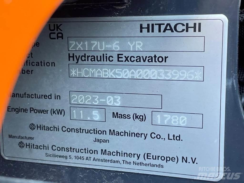Hitachi ZX17U Minikoparki