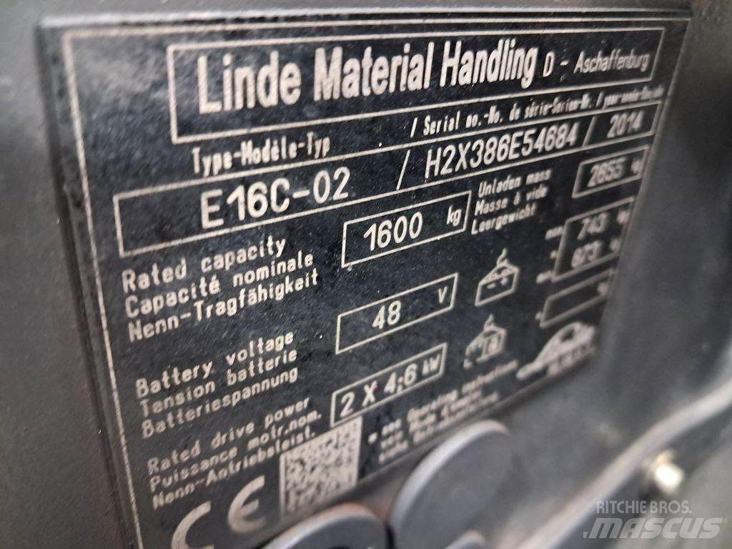 Linde E16C-02 Wózki elektryczne