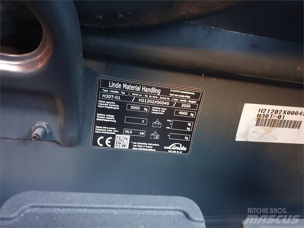 Linde H30T Wózki LPG