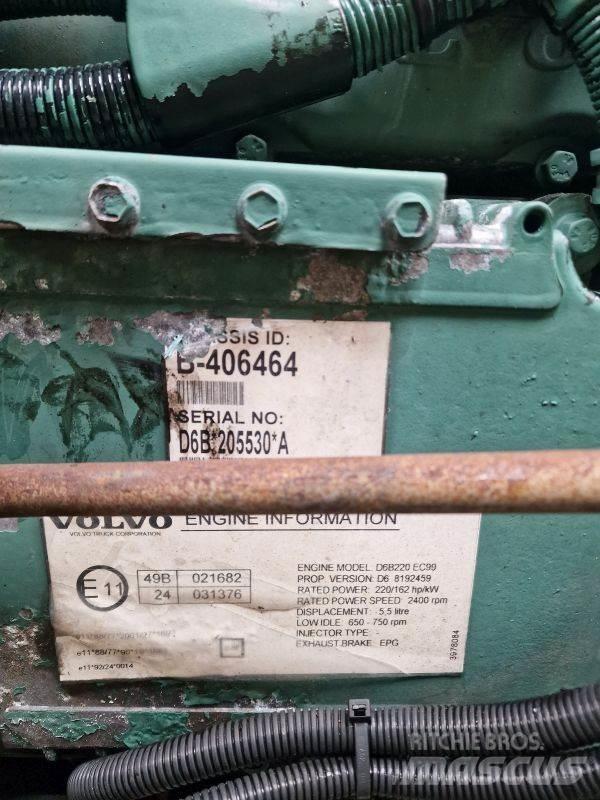 Volvo D6B220 EC09 Silniki