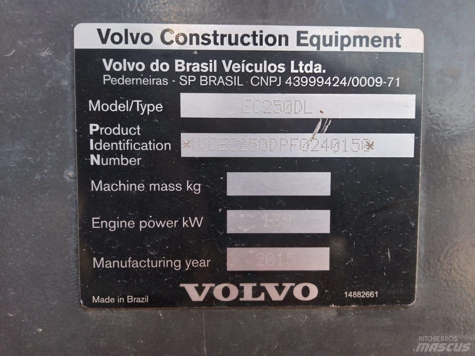 Volvo EC 250 D L Koparki gąsienicowe