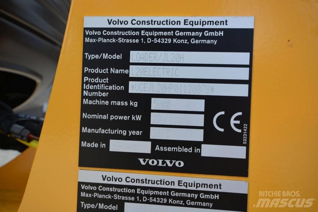 Volvo L 20 electric Ładowarki kołowe