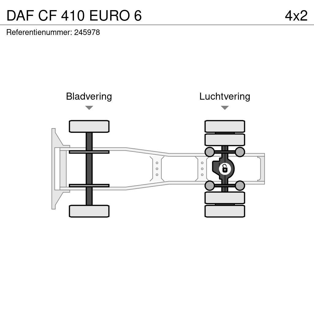 DAF CF 410 EURO 6 Ciągniki siodłowe