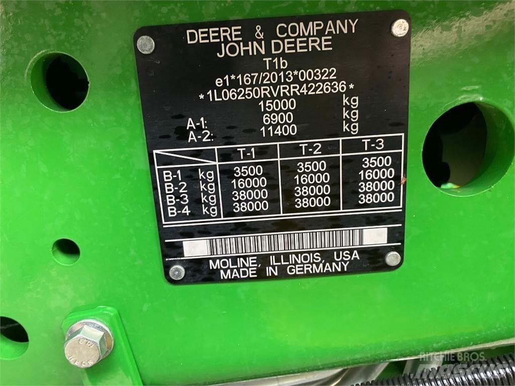 John Deere 6R250 Ciągniki rolnicze